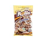 LA VAQUITA Rollitos Caramelo Suave de Leche Sabor Coco y Cajeta 400 gr. | Soft Milk Caramel Candy Roll Coconut Flavor 14.1 oz.