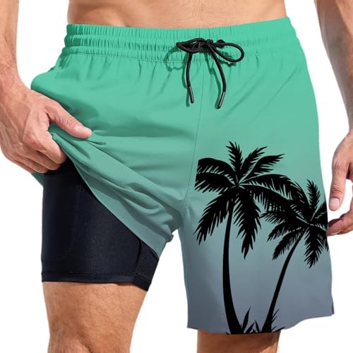 Grande taille 3XL short de bain homme court et boxer de plage confortable