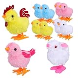 Améliore la motricité : en remontant le poussin, les enfants peuvent améliorer leur coordination des mains et leur motricité, rendant le temps de jeu à la fois amusant et utile, de marche en forme de poulet, jouets animaux à remonter