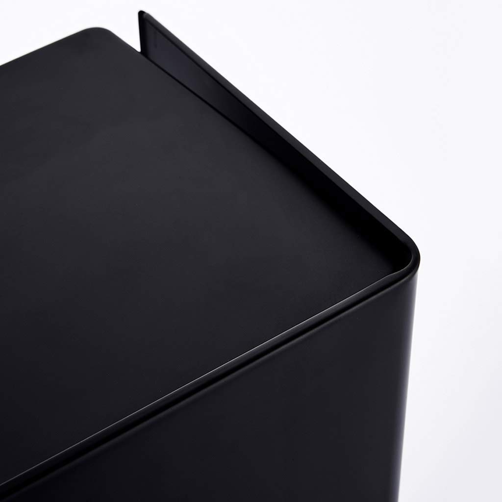 Carta Supporto del tovagliolo Nero Bagno Scatola del Tessuto in Acciaio Inox Tubo Carta igienica Bagno privato Servizi igienici Rack Vassoio Carta Carta igienica