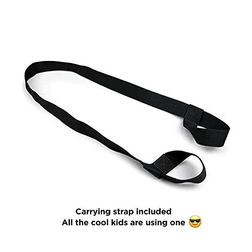 Workoutlabs Premium Yoga Sequence Mat With Strap – Suede Top & Non-Slip Rubber Bottom 5 Mm Instructional Yoga Mat With Poses & Yoga Sequences Printed, 24” × 68” Exercise Mat With Carrying Strap [Limited Edition Of 200 Mats] #TOP6