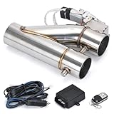 Photo Gallery dzshongxinsm terminale di scarico kit silenziatore per tubo di scarico con valvola elettrica universale da 2", 2,25", 2,5" e 3" con telecomando wireless tubo di scarico(3 inch) Photo Gallery dzshongxinsm terminale di scarico kit silenziatore per tubo di scarico con valvola elettrica universale da 2", 2,25", 2,5" e 3" con telecomando wireless tubo di scarico(3 inch)