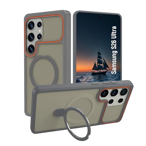 Image of AIBEX Back Cover Case for Apple iPhone 14 Pro MagSafe Compatible | Slim Case with Wireless Charging Support | Anti-Scratch, Shockproof, Anti-Fingerprint & Lightweight Military Protective Cover - Brown