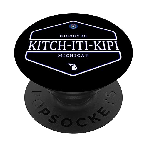 Kitch-iti-Kipi Michigan - Kitch-iti-Kipi MI PopSockets PopGrip Interchangeable