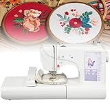 motifs broderie machine gratuits pes ❀【Fonctionnement haute performance】 : Grâce à son servomoteur, cette machine à broder atteint une vitesse maximale de 650 points par minute. Vous pouvez ainsi broder ou coudre rapidement sur tissu, en économisant temps et efforts. Elle vous permet de réaliser facilement divers projets de couture.