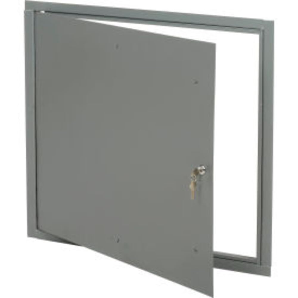 Multi Purpose Metal Access Panel by Global Industrial – 28"L x 28"W x 3"H, Metal,Steel, Gray, Model 602332