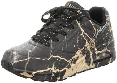 Skechers Women's Uno Marbel Marvel Sneakers - Ultra Comfy Memory Foam
