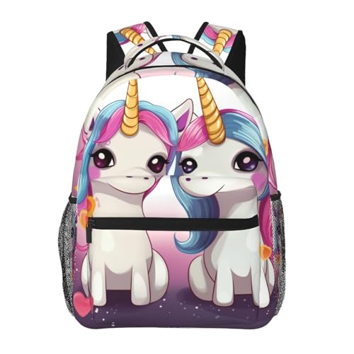 Sac à dos pour ordinateur portable contre la fatigue du dos au travail - Motif cheval