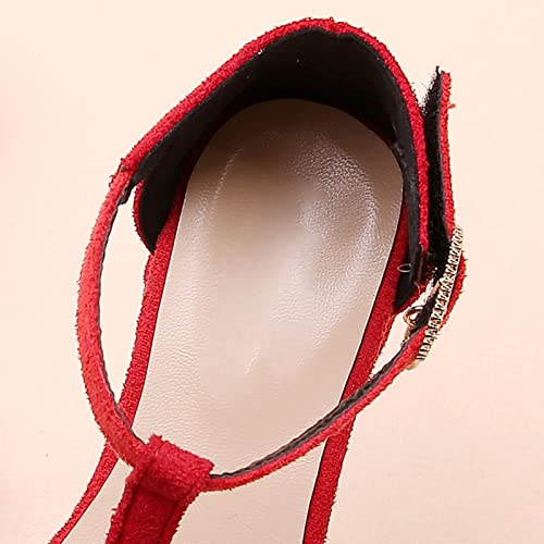 Kids Girls Dress Shoes Closed Toe Low Heels Ankle Strap Bow Ballet Wedding Party Sandals Princess Flower Shoes3