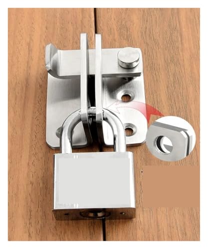 Loquet à bascule pour porte contre les ouvertures vides