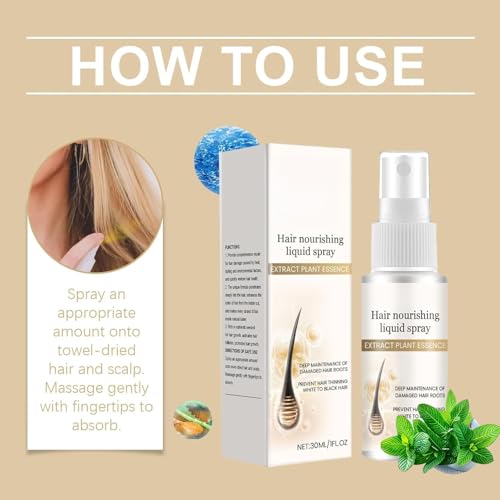 Spray nutritivo para cabello 30 ml, pack 2 miniatura 6