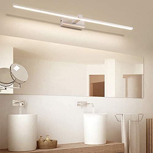 Éclairage miroir de maquillage LED pour supprimer les ombres avec une applique de bain étanche
