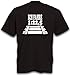 T-shirt Train de train - Trin - Locomotive - 1 : 22,5 piste - Taille G, Noir , XXL