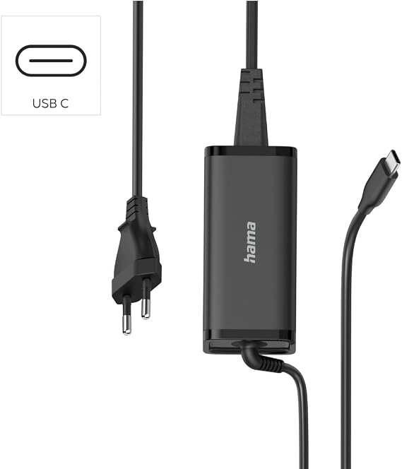Hama Universal USB-C Notebook Güç Adaptörü 5-20V/100W