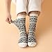Tavaleu Wool Socks for Women - Winter Soft Thick Warm Socks Vintage Crew Boot Sock Casual