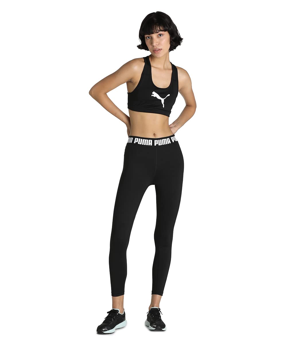 Puma Mid Impact 4keeps Graphic Bra PM Sujetador Deportivo Mujer