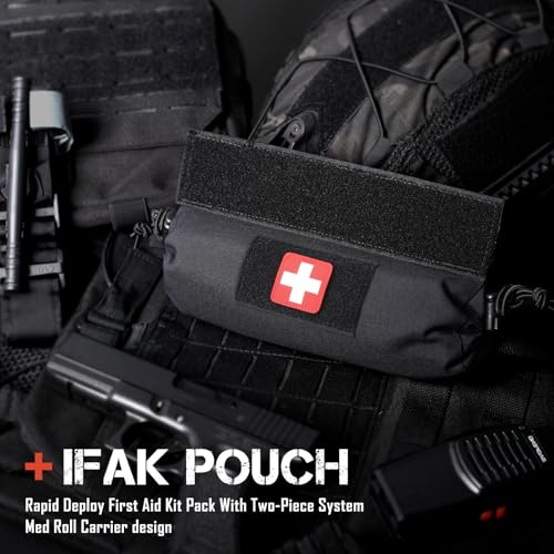 WYNEX Tactical First Aid Drop Dump Pouch, Medical Trauma Roll Up Drop Pouch by WYNEX - Used condition - Image 8