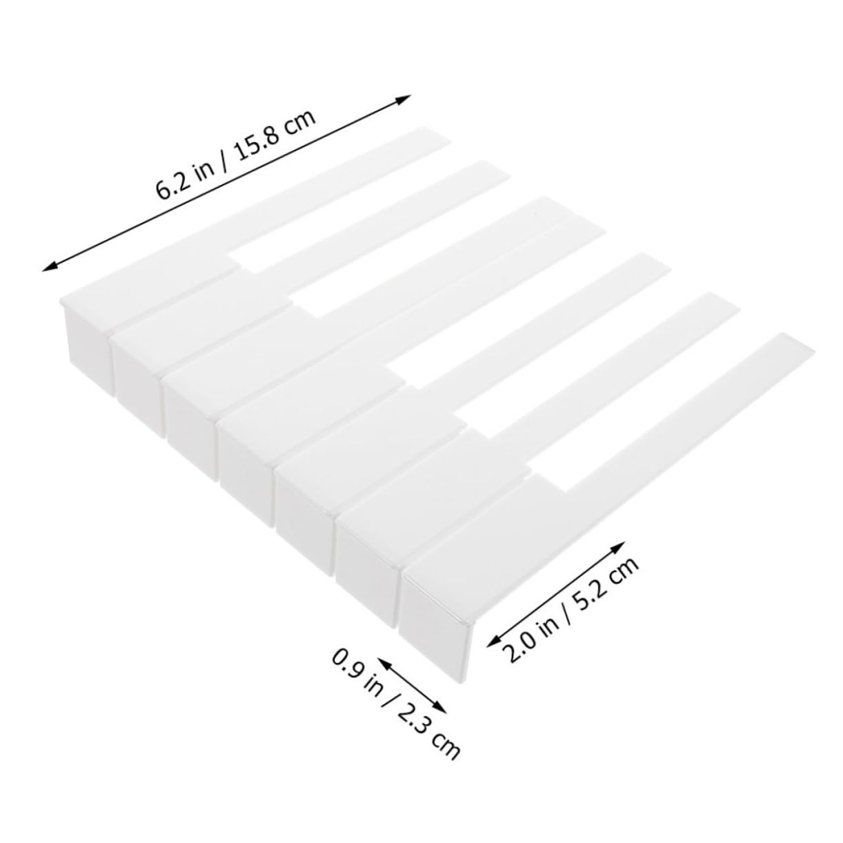 Toyvian 88pezzi Copritasti Per Pianoforte Sostitutivi Per Tasti Accessori e Forniture Per Riparazione Adatti Per Professionale e Personale