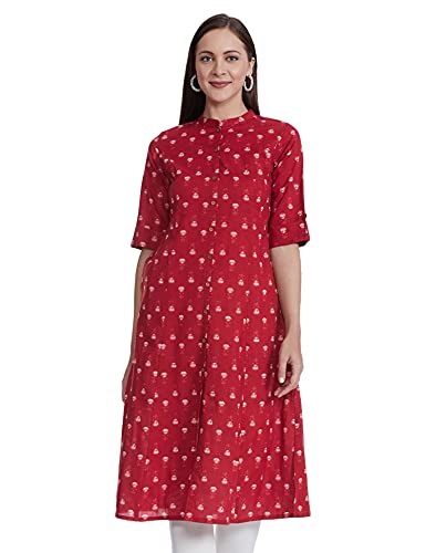 Image of Ayukta Women's Cotton Regular Kurti