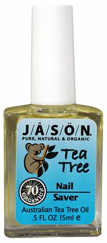 JASON Natural Cosmetics, Purifying Tea Tree, All Natural Nail Saver, 0.5 Oz