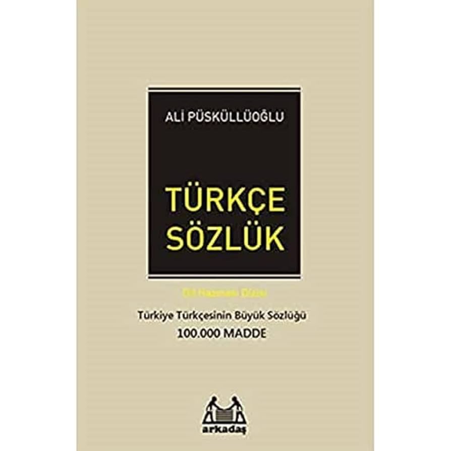 Türkçe Sözlük (100.000 Madde) Ciltli: Türkiye Türkçesinin