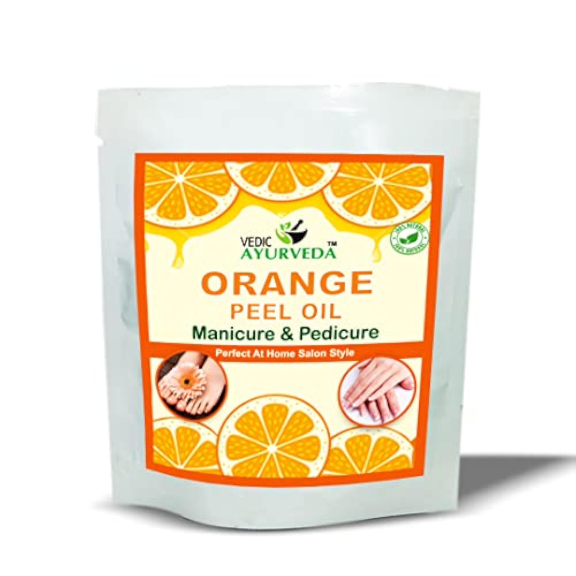 Manicure Pedicure Spa Kit with Orange Peel Oil