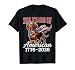 250 Years 1776–2026 USA Flag Dog Dachshund 4th of July T-Shirt