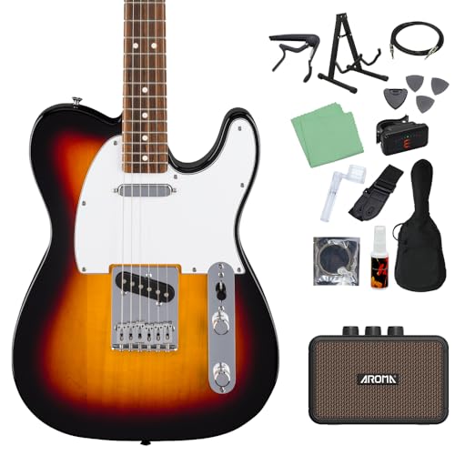 フェンダー Standard Telecaster 3TS エレキギター初心者14点セット 【充電式ミニアンプ付き】 テレキャスター