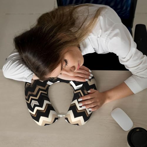 Almohada cervical de poliéster tamaño único negra miniatura 7