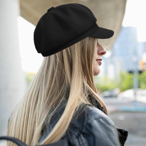 Sombrero Cuatro Estilos de Lana para Mujer miniatura 2