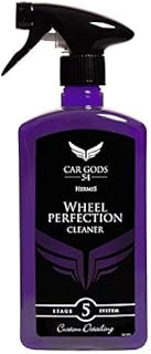 Car Gods Acid Free Color Changing Alloy Wheel Perfection Cleaner 17fl Oz (500ml) - Removes Iron Splinters, Grime and Brake Dust