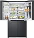 LG GMG960EVEE Multi-Door Kühlschrank mit Gefrierfach (638 L, Energieklasse E) mit InstaView und Craft Ice, Eis- und Wasserspender, Total No Frost, Silber