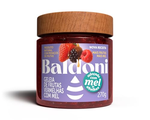 Geleia Baldoni Frutas Vermelhas Pote 270G