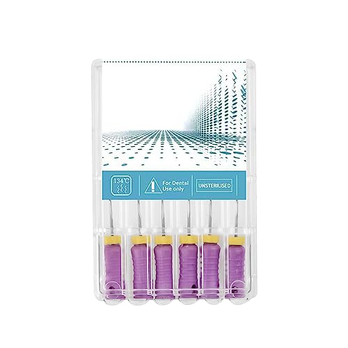 Xux 6Pcs/Pack Endo Hand Use K-File Stainless Steel Endodontic Files #10 Endo Rotary Files 21Mm/25Mm thumb #1