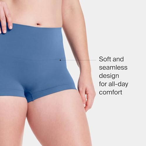 Image of SPANX SPANXshape ExtraOrdinary Boyshort - Sculpting Compression - Women's Shapewear Underwear - Recycled Nylon Fabric Blend
