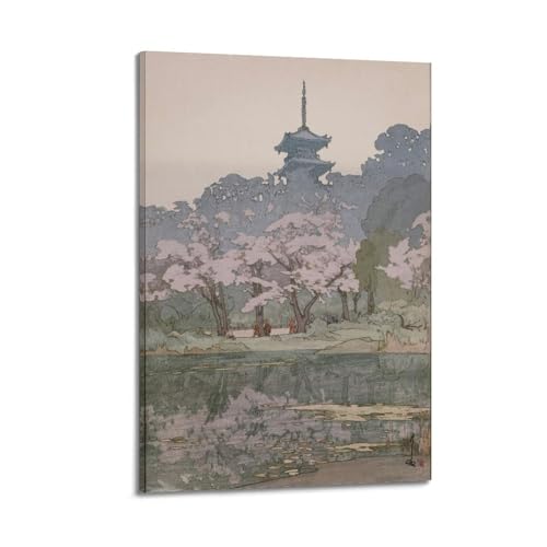 Poster Sankeien Yoshida Hiroshi pour Créer une Ambiance Zen dans Votre Chambre ou Bureau
