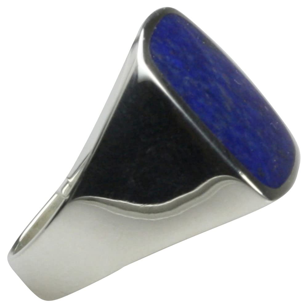 Bildschöner Siegelring aus Silber 925 mit Lapislazuli