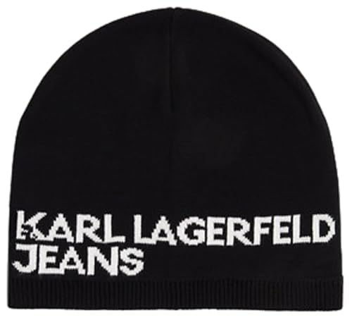 Bonnet Karl Lagerfeld Jeans femme pour protéger du froid sans abîmer les cheveux
