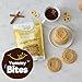 West Food Brands Real Banana Flavor Cinnamon Sugar Cookie Mix - Gluten Free Cookie Mix, Allergen Free & No Artificial Sweeteners - Natural Ingredients Cinnamon Cookies (1 Pack, 12 Cookies)