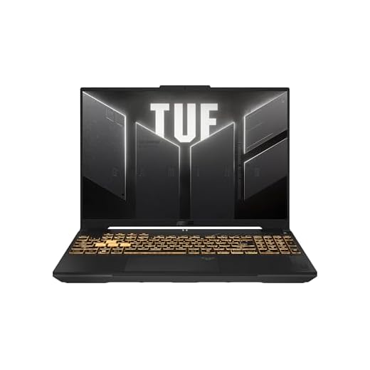 ASUS TUF Gaming F16 Gaming Laptop, 16” FHD+ 144Hz IPS-Level 16:10 Display, Intel® Core™ 5 210H, NVIDIA® GeForce RTX™ 4050, 16GB DDR5, 512GB PCIe Gen4 SSD, Wi-Fi 6, Win11 Home, FX607VU-SS53