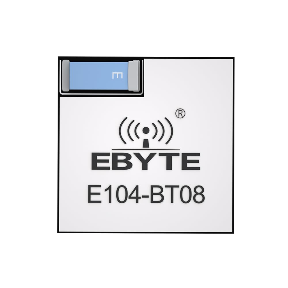 4Pcs Bluetooth to Serial Port Module E104-BT08 BLE5.1 Ceramic Antenna UART Low Power Mac Address Master Slave Small Size Beacon iBeacon