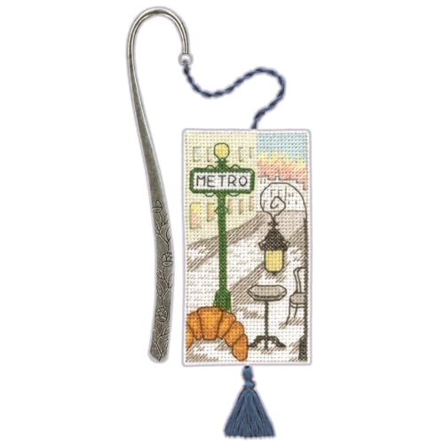 Le Bonheur des Dames Kit de punto de cruz marcapáginas