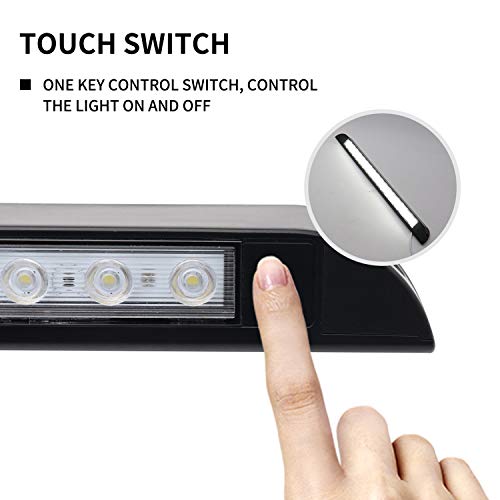 Zwbfu 12V RV LED luz cúpula de teto RV luzes LED interior para carro/RV/trailer/camper/barco com int