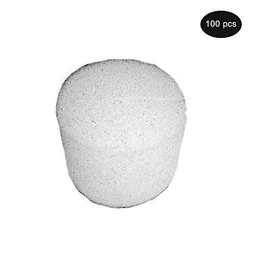 HXHON 100pcs Hydroponic Sponge Planting Gardening Tool Soilless Seedling Sponges Hydroponics Growing System for Greenhouse