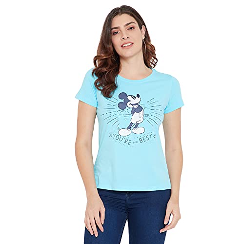 Women's Graphic Print Regular Fit Round Neck Short Sleeves T-Shir...