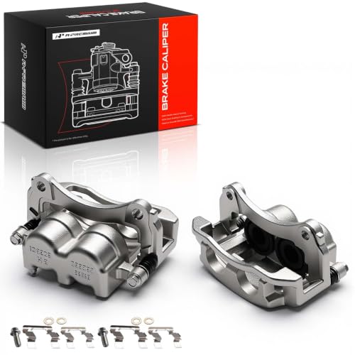 A-Premium Front Left and Right Side Disc Brake Caliper with Bracket