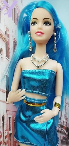 Image of Colorful Doll with Foldable Hands and Legs for Kids (Multicolor)