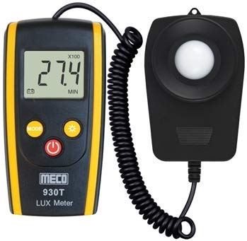 Meco - 930T Digital Lux Meter With Calibration Certificate & One Years Warranty