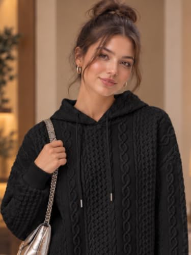 Image of Leriya Fashion Hoodie for Women | Oversized and Sweatshirt | Full Sleeve Hoodies Pullover Cotton Blend Regular Fit | Hoodies for Woman | Sweatshirt Winter Hoodie for Womens Casual Wear