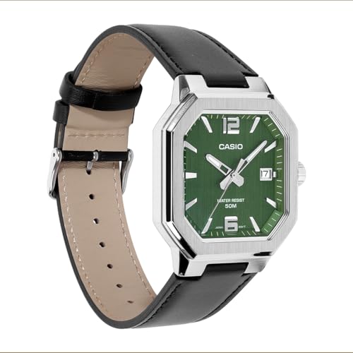 Image of Casio Enticer Men MTP-B195L-3AVDF Analog Green Watch Men (A2528)